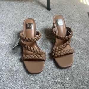 DV Dolce Vita  Tan Braided Sandals